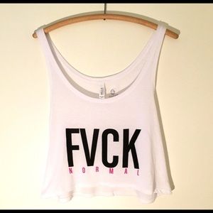 Cropped tank top